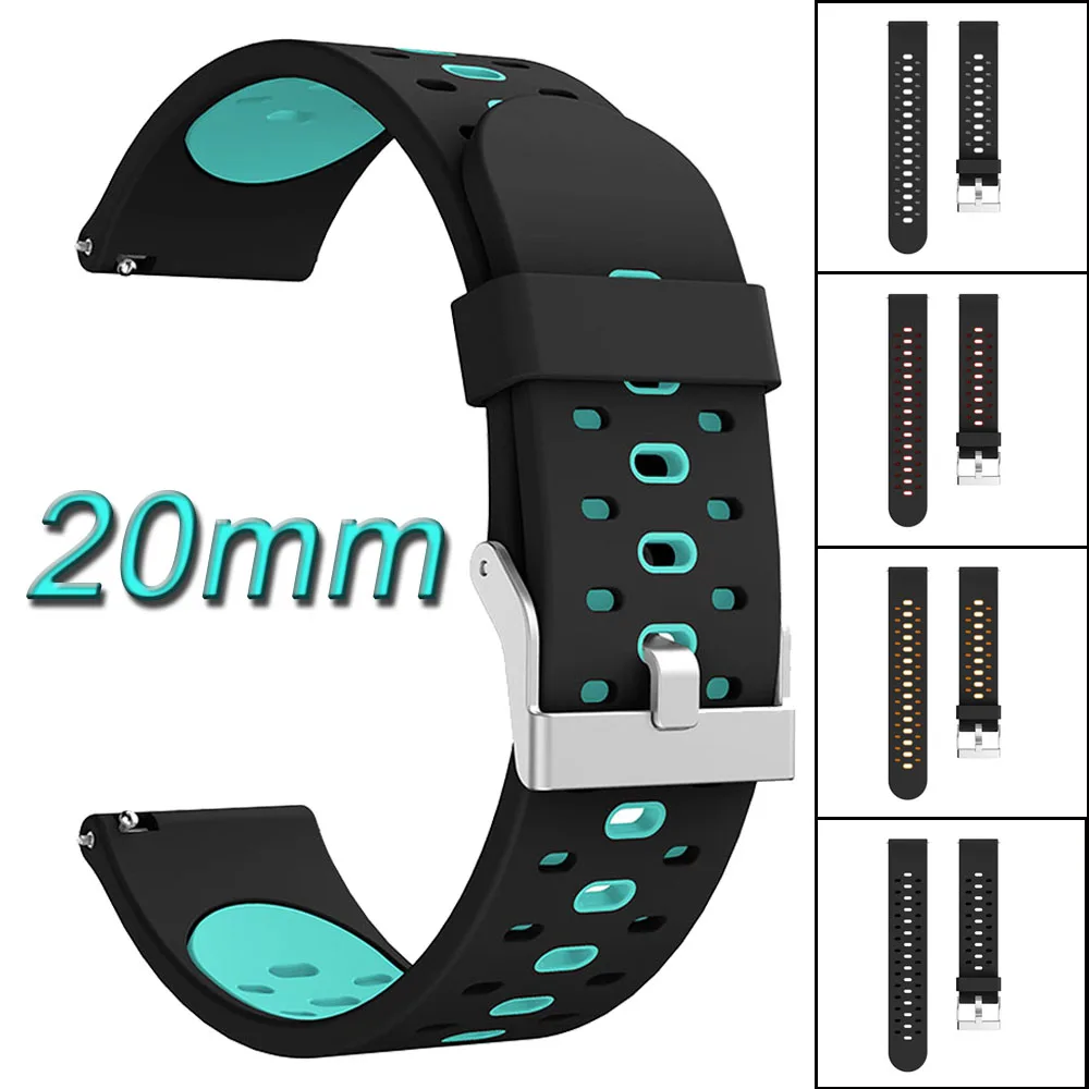 Силиконовый браслет для часов Huami Amazfit Bip stratos pace gts gtr 42 мм Huawei GT2|Смарт-аксессуары| |
