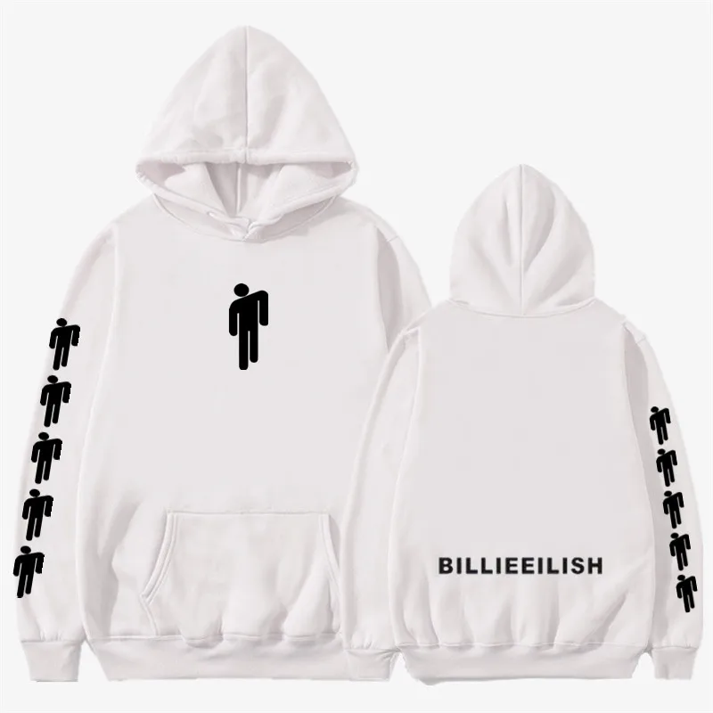 2019 New Billie Eilish Hoodie Fashion Print Hoodies Women/Men Long Sleeve Sweatshirts Hot Sale Casu