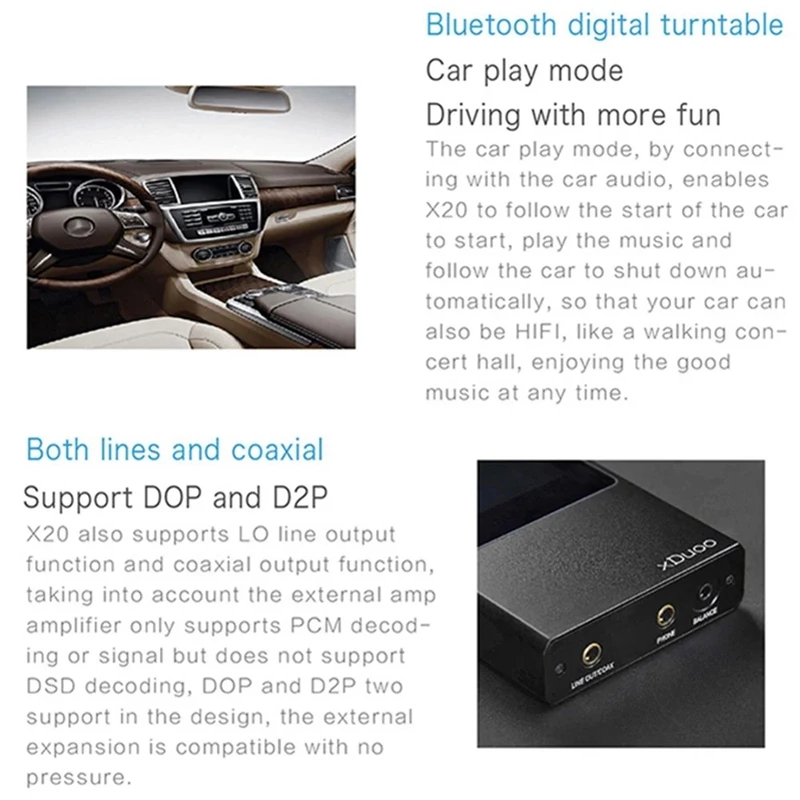 XDuoo X20 HiFi Lossless High Fidelity Digital o