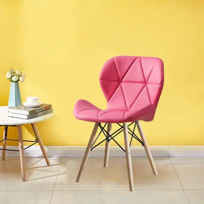 Dining Chairs Study Dining Room Back Chair Home Simple American Retro Butterfly Chairs Nordic Living Room Dining Chair Sillas PU