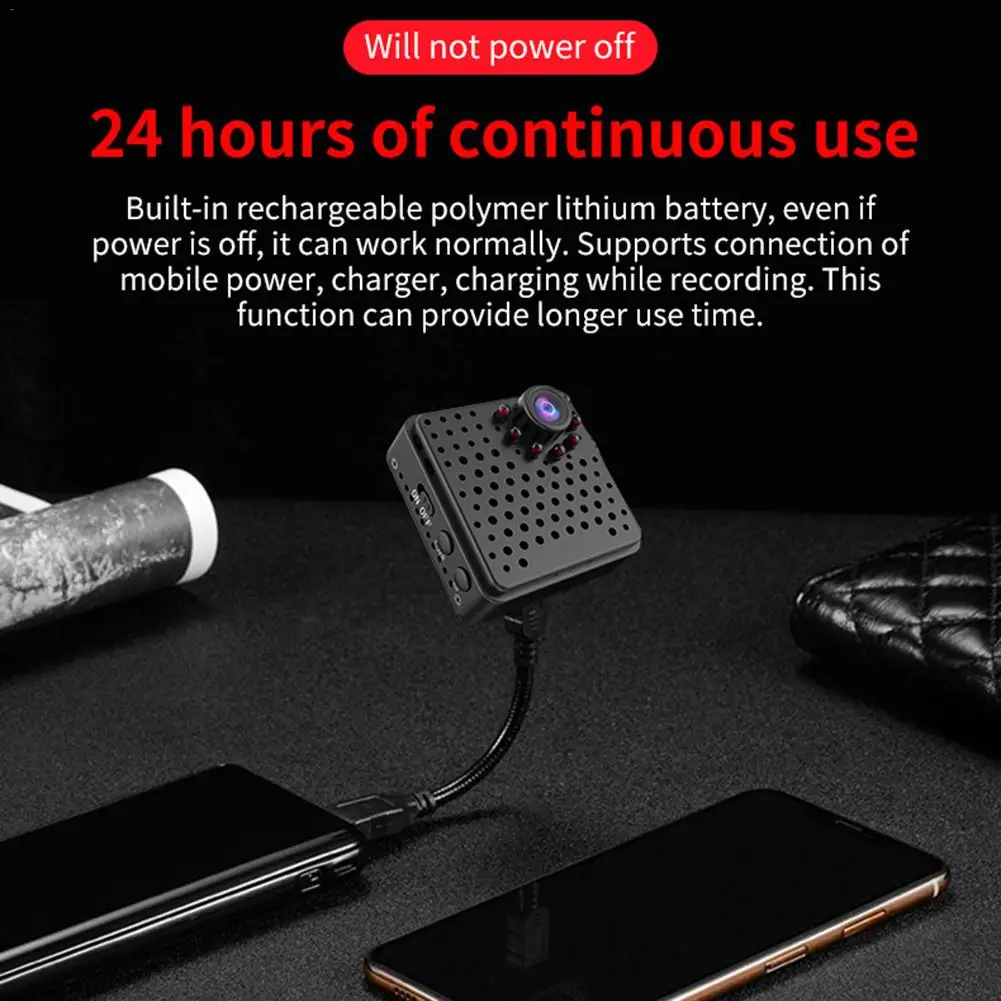 

Wifi Mini Camera Night Vision Camera HDQ19 Wireless Wifi Mini Camcorders Home Security HD 1080P DVR Sport Small IP Camera