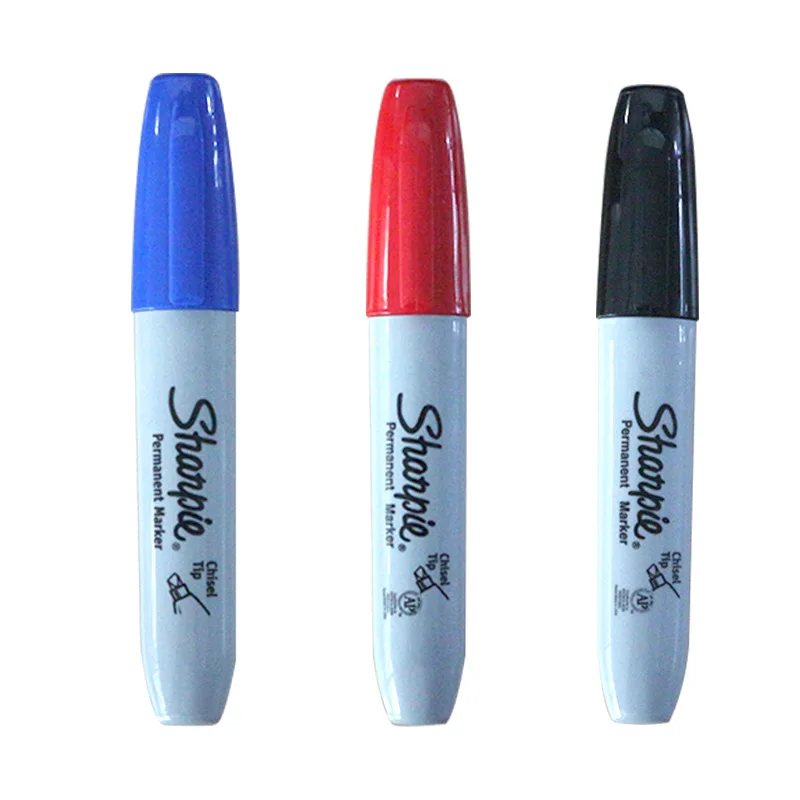 

Wholesale San Fu Sharpie Party Mouth Marking Pen 38201 Oily Marking Dust-Free Mark Pen 4MM Oblique Head Mark