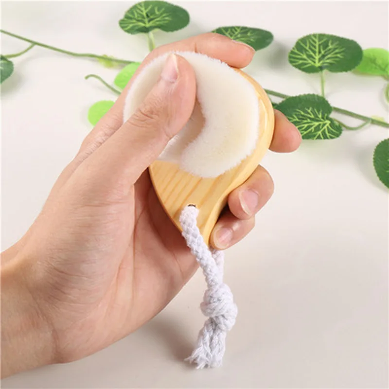 Face Clean Brush Wash Deep Cleansing Soft Fiber Mild Face Cleansing Brush Massager Facial Care Skin Pore Clean Brush
