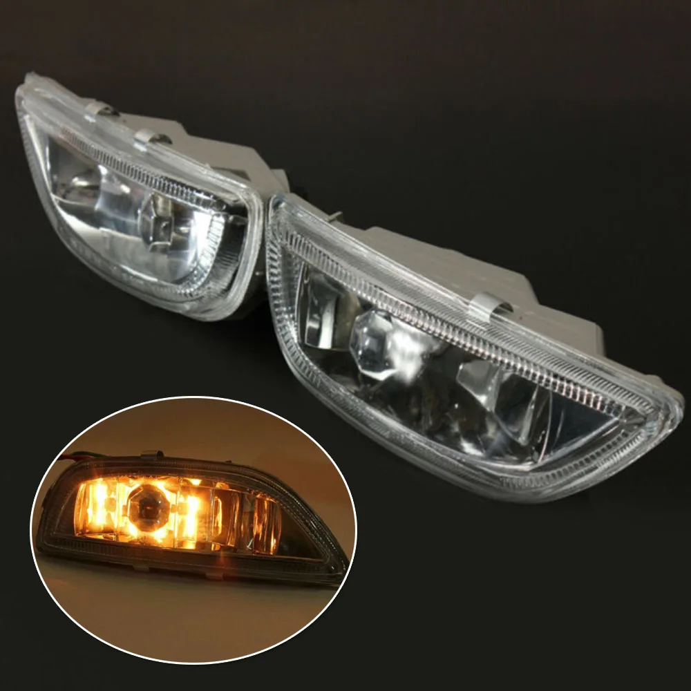 1 пара противотуманных фар прозрачные линзы дальнего света для Toyota Corolla 2001-2002