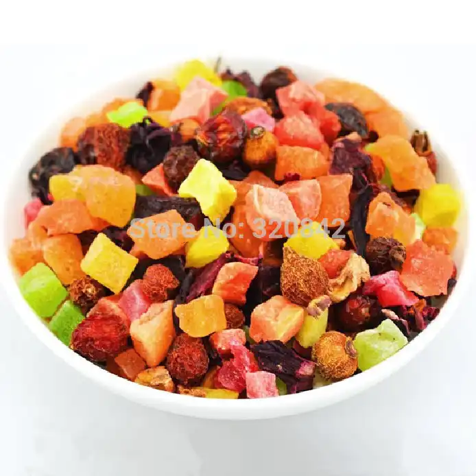 China Natural Wild Hijau Buah Organik Dan Roselle Teh Bunga Cina