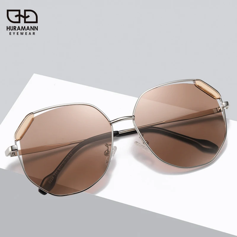 

HURAMANN Ladies UV-proof Polarized Sunglasses Women Personalized Outdoor Driving Shade Sun glasses 2020 New gafas de sol