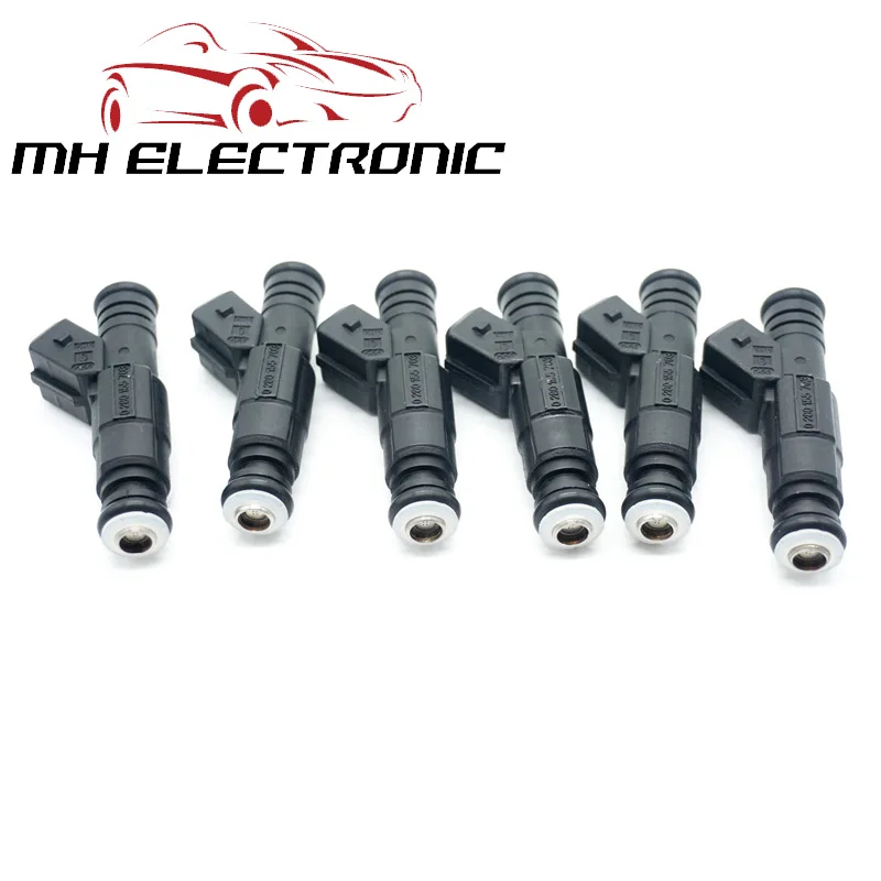 MH Электронный 0280155703 топливный инжектор форсунки для Dodge Grand Caravan 96-97 2.4L I4-4x Reman для Jeep Wrangler Cherokee 4.0L - Цвет: 6 pieces