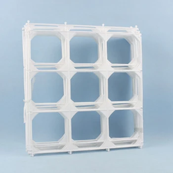 

Plastic 9 Grids Net Model Frame Wedding Birthday Decoration Supplies 10pcs