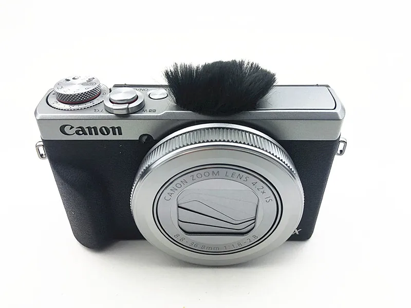 10 шт. глушитель для Canon G7x Mark II микромикрофон Крышка для Canon G7X MARK2
