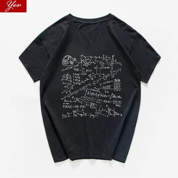 

Math Formulas Science tshirt women Cotton Creative funny T-Shirt cool Summer Novelty Tee shirt Homme GEEK Top Tee women clothes