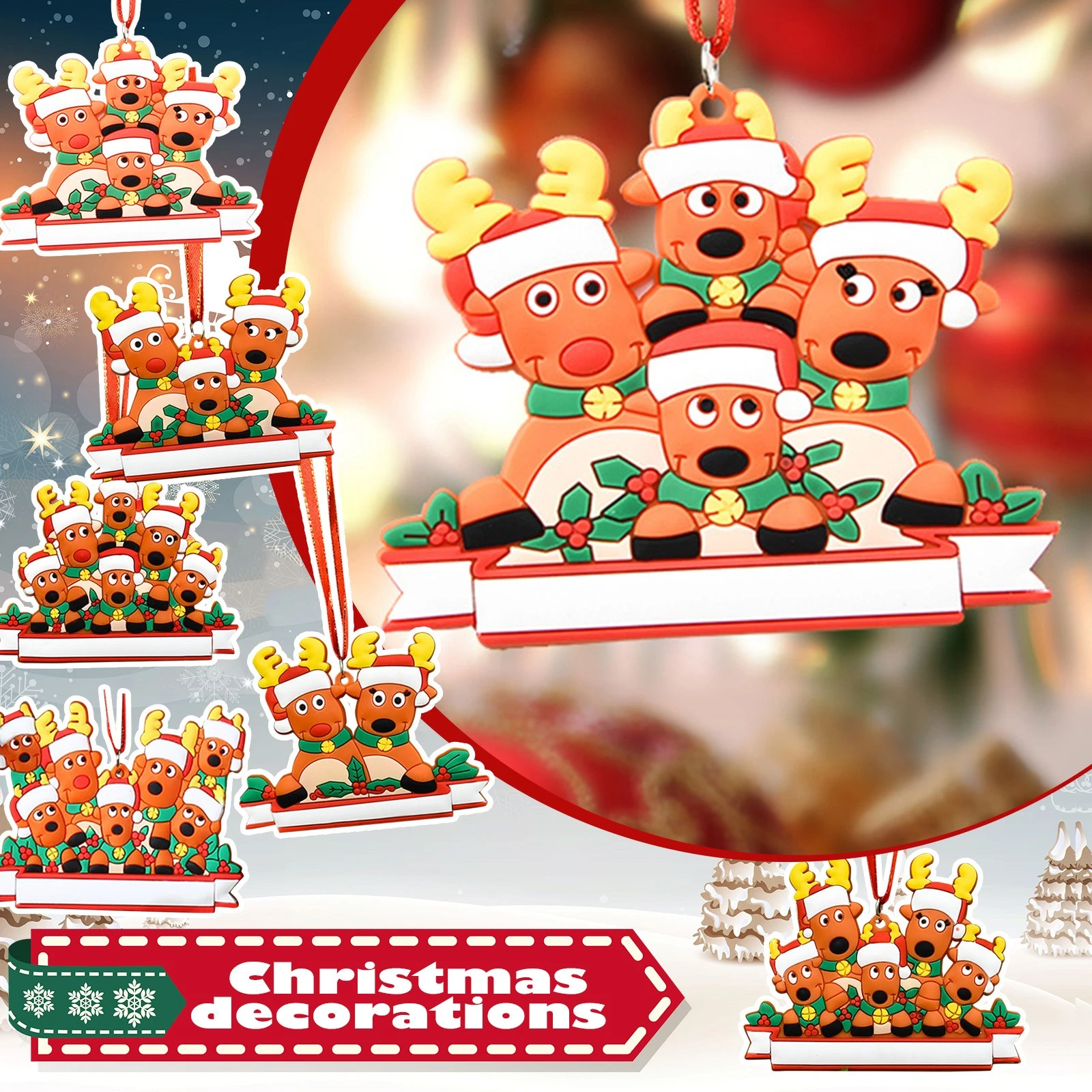 Ark 2022 Christmas Event Elk Family Ornaments Gifts Toy Figurine Christmas Tree Ornament Pendants  Christmas Decorations For Home Navidad New Year 2022|Ark Of The Covenant| -  Aliexpress