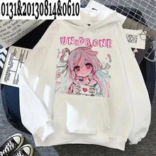 

Japanese Harajuku Anime Girls Hoodies Women Kawaii E-girls Punk Streetwear Aesthetic Cartoon Graphic Sweatshirts Unisex Female