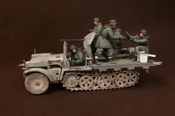 1/35 древний человек включает 5 (без автомобиля 5 фигурок) каучуковая фигурка модели наборы миниатюрный gk Unassembly Неокрашенный