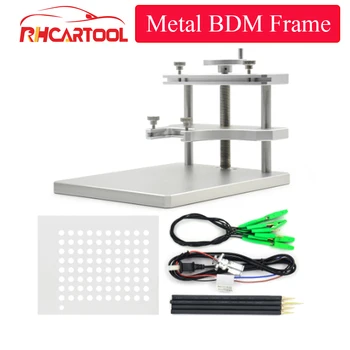 

Stainless Steel LED BDM Frame 22pcs Adapter BDM Frame Metal Set With Probe Pins Adapters For Ktag KESS V2 BDM100 ECU Programmer