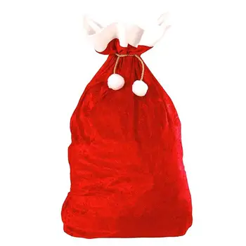 

1PC Large Size Christmas Gift Bags Top Grade Velvet Christmas Gift Bag Practical Christmas Gift Wrapping Bag Christmas Supplies