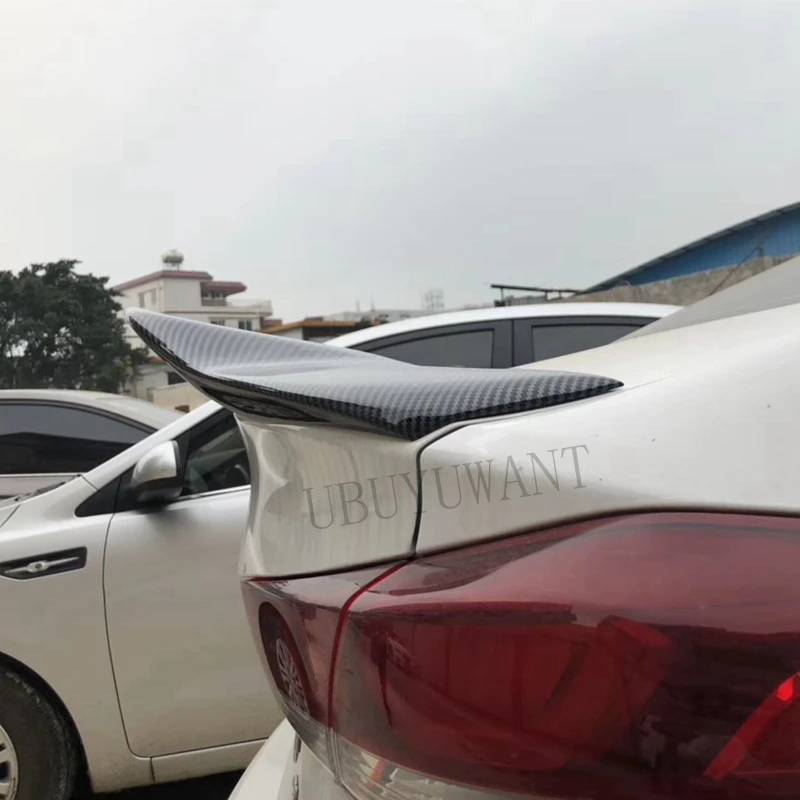 Подходит для hyundai Elantra ABS/углеродное волокно внешний задний спойлер задний багажник загрузки крыло украшение автомобиля стиль