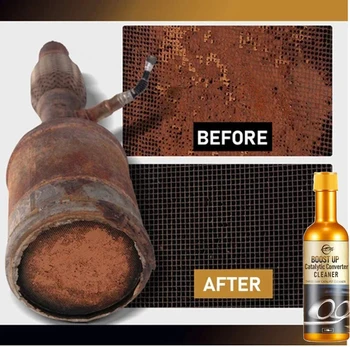 

Boost Up Vehicle Engine Catalytic Converter Cleaner Deep Cleaning Multipurpose Removal Carbon Deposit, 120ml
