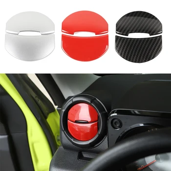 

Air Conditioning Vent Ring Decoration Cover Trim For Suzuki Jimny 2019+ Red Silver abs Decal Car Sticker Internal Accessories