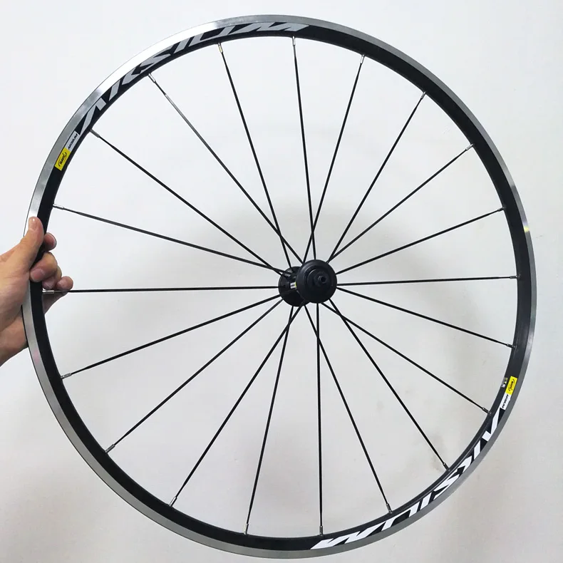 Front wheel Шоссейный велосипед 700C колеса группы велосипед колесная набор велосипедные диски пара части комплекта колес - Цвет: Front wheel