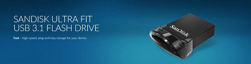 SanDisk CZ430 Mini USB 3,1 флеш-накопитель 128 Гб 64 ГБ 32 ГБ 16 ГБ флеш-накопитель маленькая Флешка карта памяти устройство для хранения флэш-накопитель