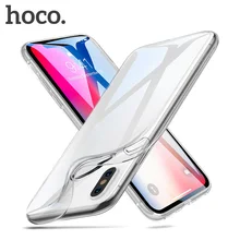 HOCO-funda de TPU suave y transparente para iPhone, cubierta protectora Original para iPhone X XS Max XR de Apple