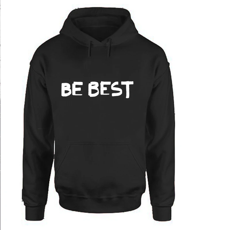 

Trump Be Best Sweatshirt Women Harajuku Woman Clothes Casual Cartoon Pullovers Letter Hoodie Streetwear Love Black