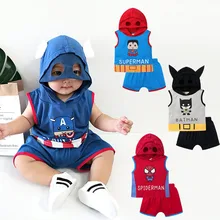 Модный комплект одежды с рисунком для новорожденных мальчиков, блузка+ штаны, Одежда для младенцев, летняя спортивная одежда для маленьких мальчиков, Детский костюм