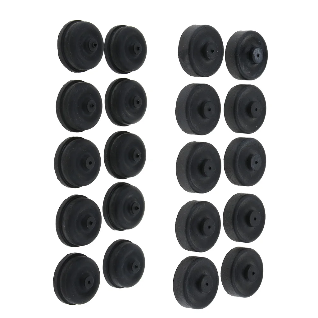 10 Count Fish Pond Aquarium Air Pump EPDM Gasket Diaphragm Parts 