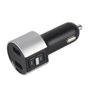 

Multifunctional Car MP3 Player Bluetooth FM Transmitter Wireless Radio Adapter Dual USB Port Charger Cigarette Lighter Socket