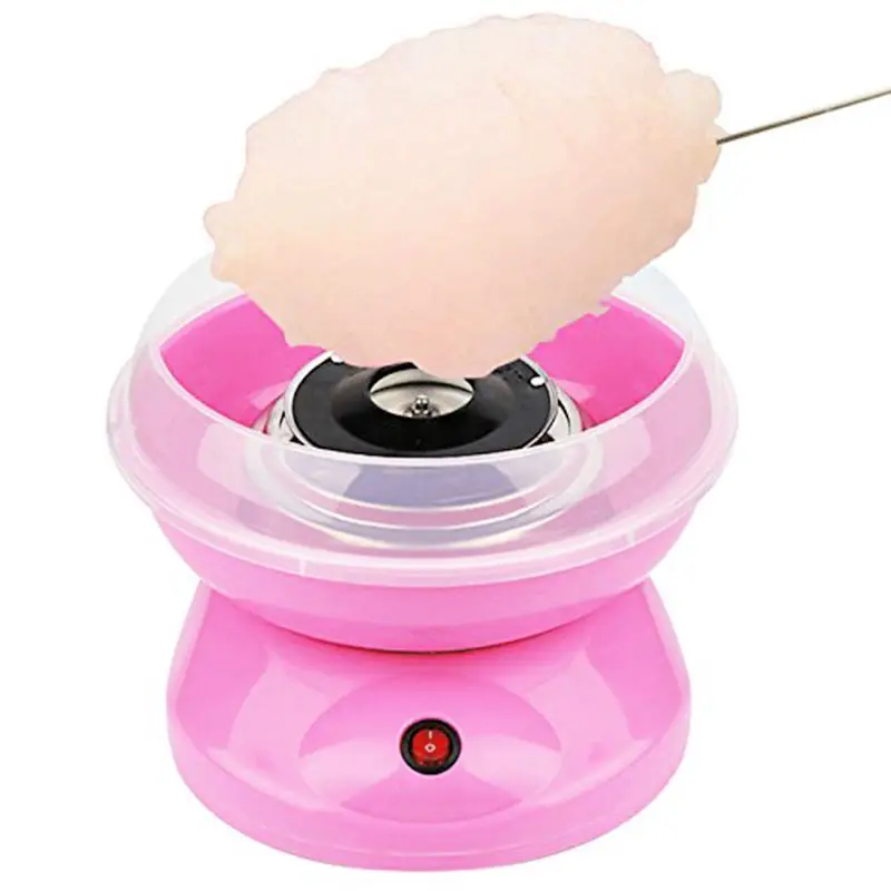 

EU Plug 220V Electric Cotton Candy Machine Sugar Cotton Candy Maker Party DIY Pink