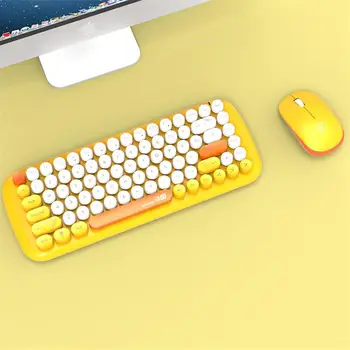

2.4G Wireless Keyboard and Mouse Mini Multimedia Keyboard Mouse Combo Set For Notebook Laptop Mac Desktop PC TV Office Supplies
