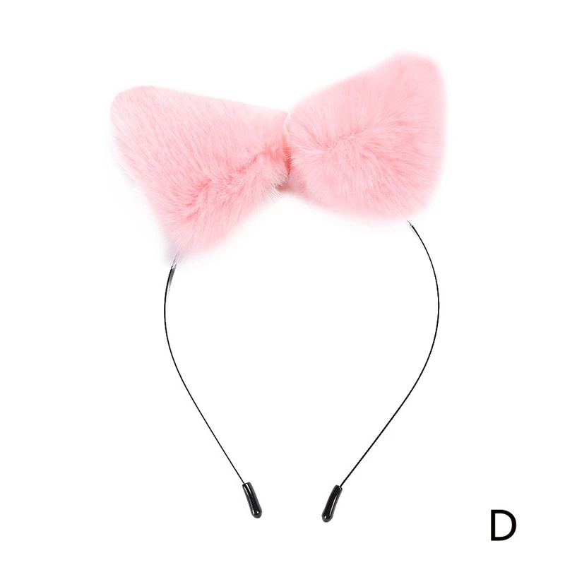 Cat Fox Ears Hairpins Women Fashion Night Party Headband Hair Clip Wearing Decorate Cosplay Anime Dance Hair Accessories 1111