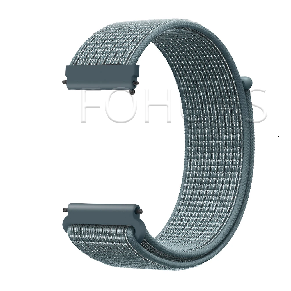 Celestial Нейлоновый ремешок 20 мм 22 мм для HUAWEI WATCH 2 Pro и Frontier ремешок Amazfit Bip samsung Galaxy Watch 42 мм 46 мм Active gear S3 Classic - Цвет ремешка: Celestial
