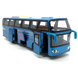 1:32 Сплав модели автомобилей, высокая моделирования городской автобус, литье под давлением, игрушечные транспортные средства, оттяните
