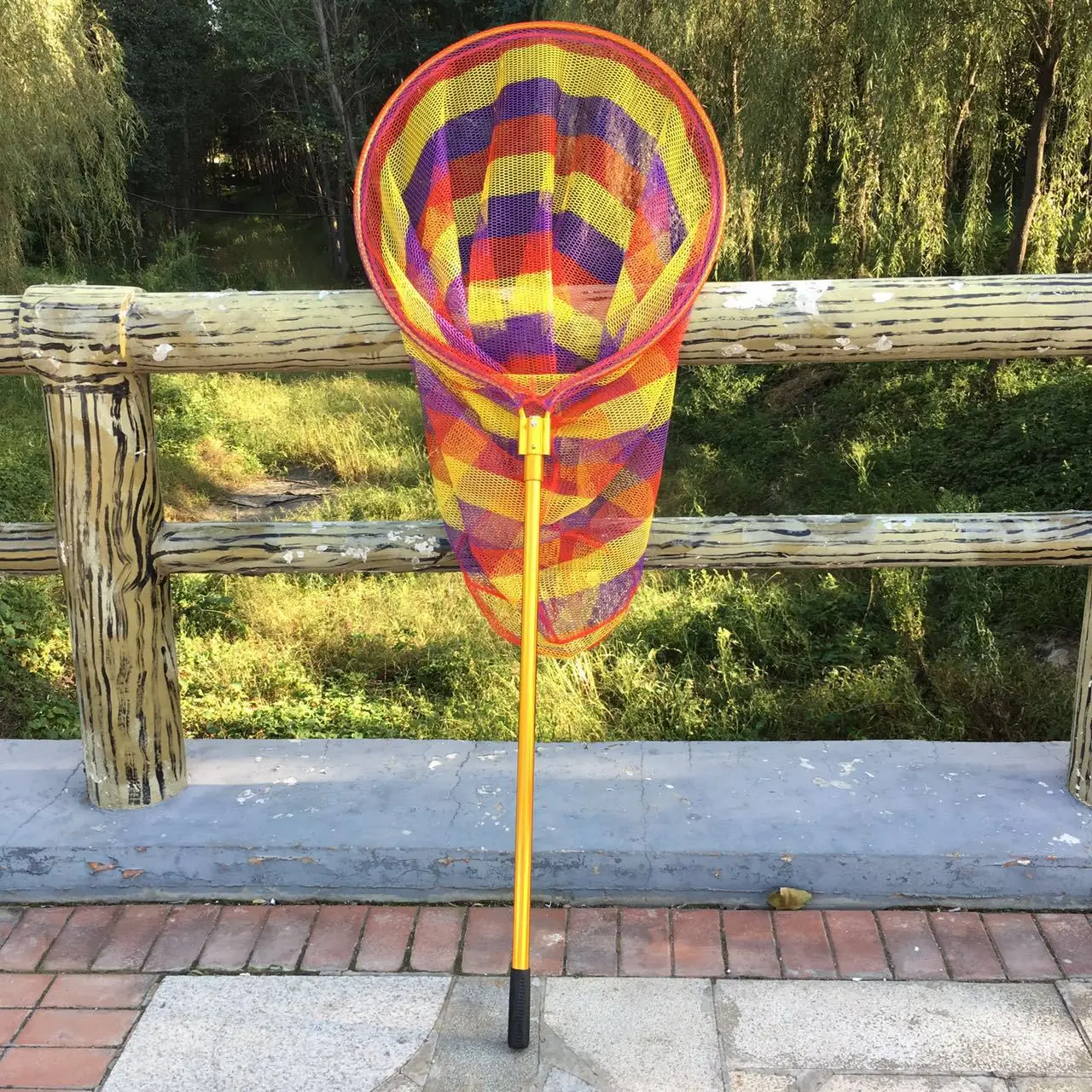 

Big Things Dip Net Black Carp Sturgeon Only Dip Net Aluminium Alloy Retractable Fishing Gear