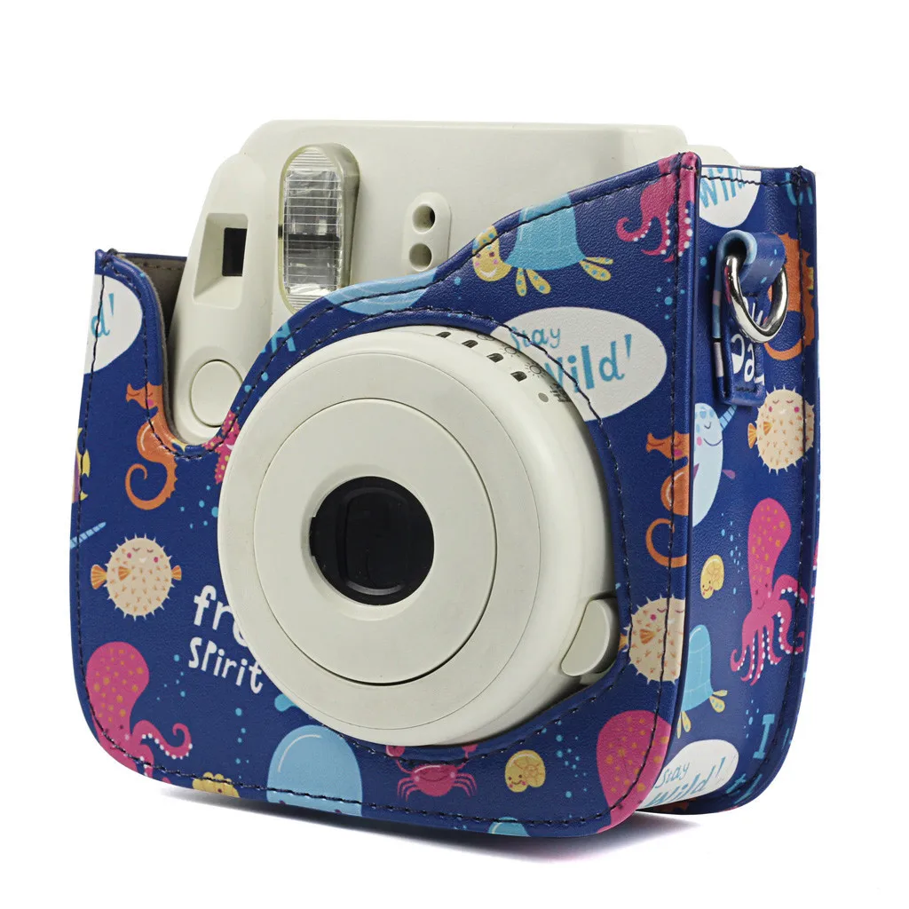 Защитный чехол из искусственной кожи s для камеры, чехол, сумка для Fujifilm Instax Mini 8 8+ 9, чехол для камеры, пленка, сумка для камеры, дропшиппинг