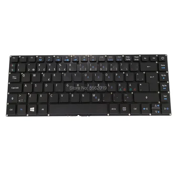 

OVY NE Backlit keyboard for Acer Aspire E5 473 E5-422 E5-432 black Replacement keyboards Norway blue keys backlight sale