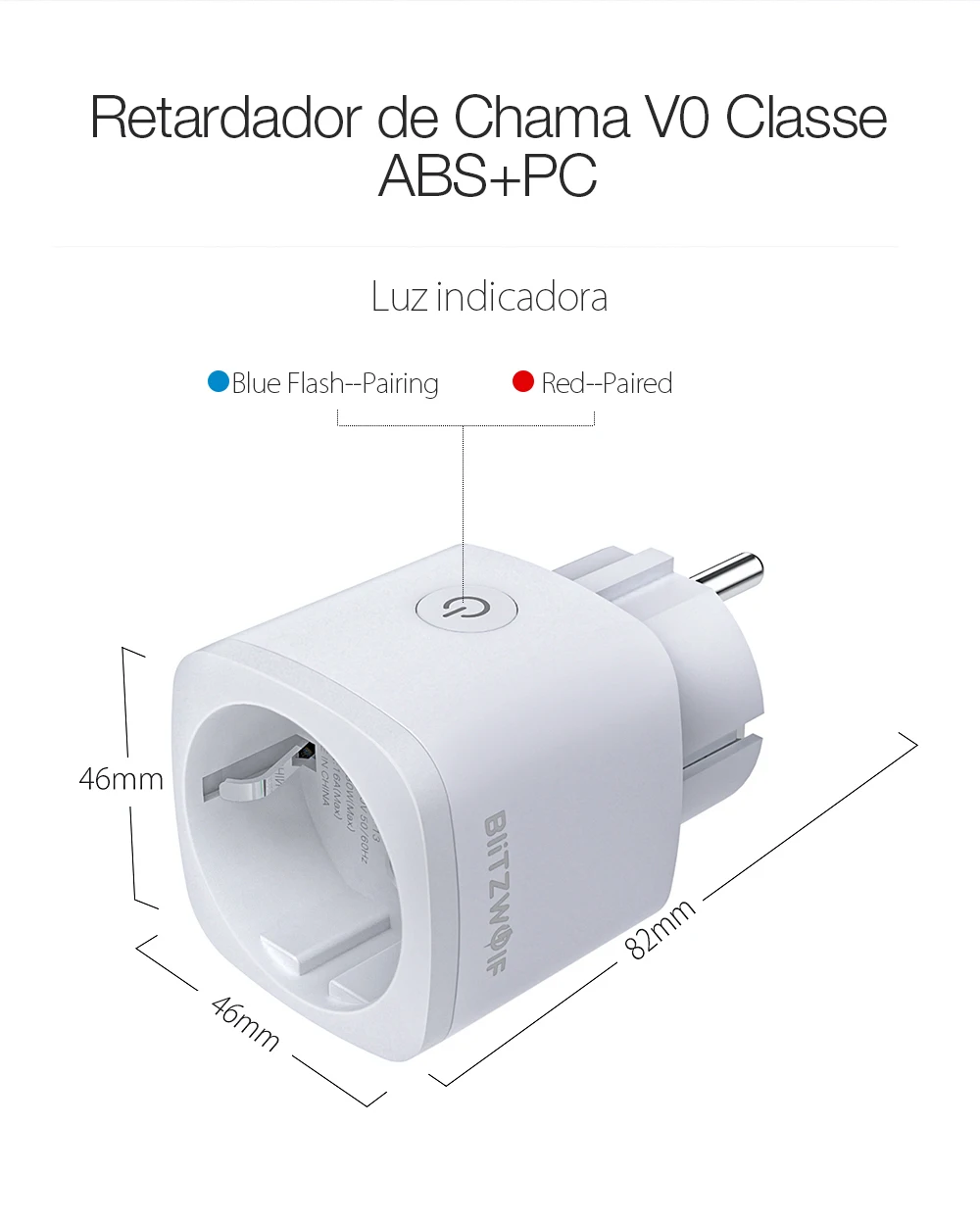 Monitor de Eletricidade, Controle Remoto Tuya, Temporizador,