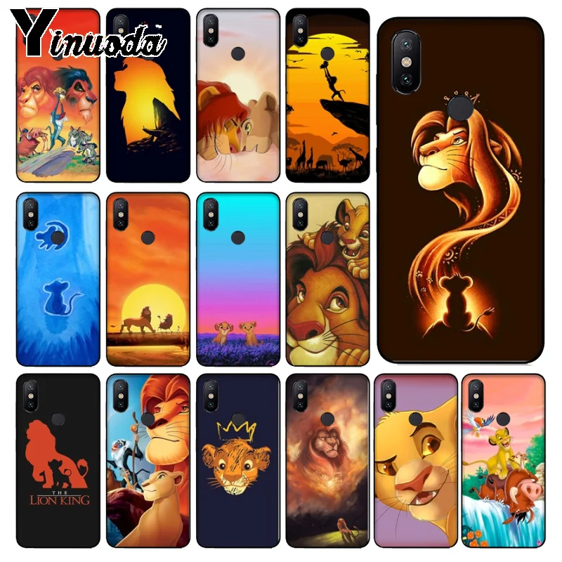 Ynuoda Король Лев Simba помните, кто вы, роскошный модный чехол для телефона для xiaomi mi 8se 6 note2 note3 redmi 5 plus note5