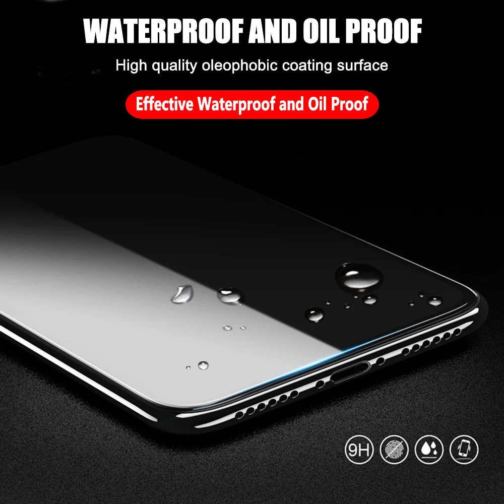 3PCS Protective Glass For Redmi Note 10 9 Pro 8 7 Screen Protector Note 10S 10T Tempered Glass For Xiaomi Redmi 9 9T 9C 9A 8 8A mobile protector