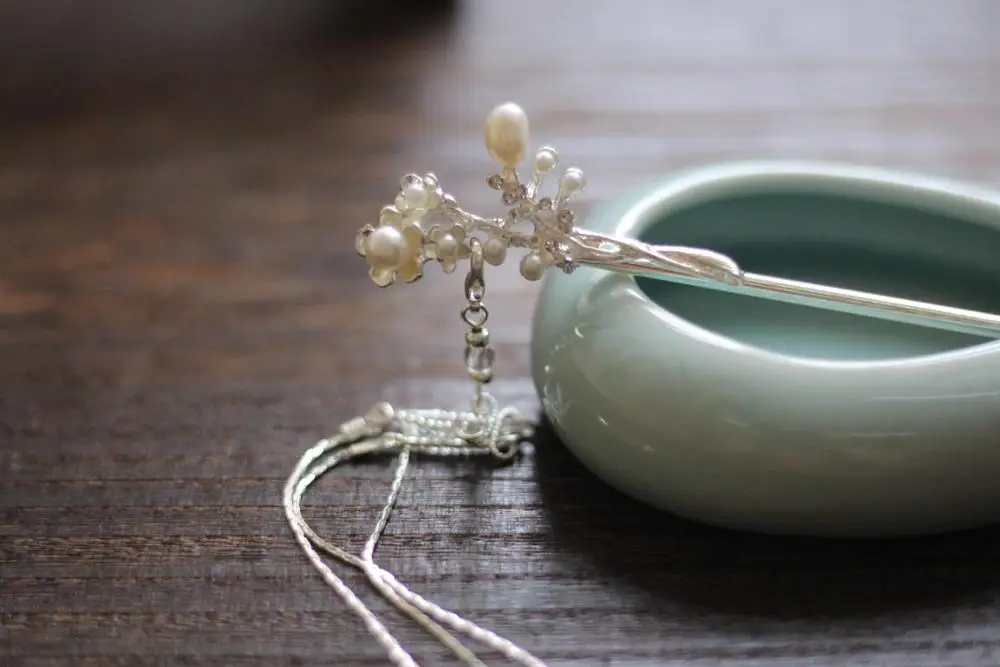 Китайский Винтаж Kanzashi Длинная кисточка шпилька для волос ручной работы волосы палочки для волос заколки аксессуары Головные уборы hanfu Шпилька, которая сотрясается при ходьбе кимоно косплей