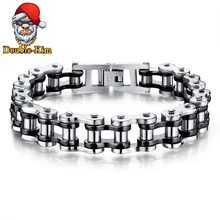 Мотоциклетный браслет-цепочка хип-хоп Уличная культура титановый браслет из нержавеющей стали мужские модные трендовые ювелирные изделия