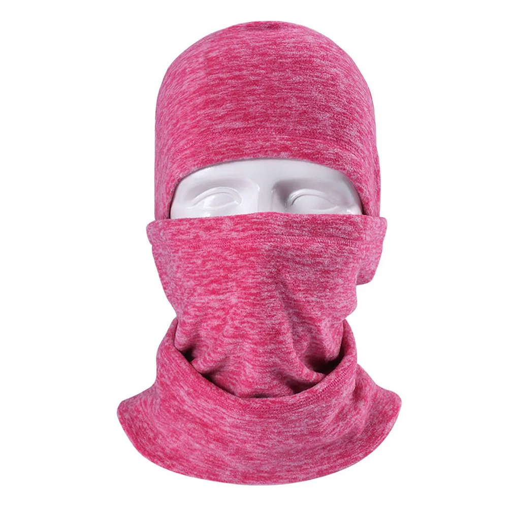 Adjustable Balaclava Hood- Windproof Ski Mask - Cold Weather Full Face Mask Motorcycle Cycling Neck Warmer Scarf