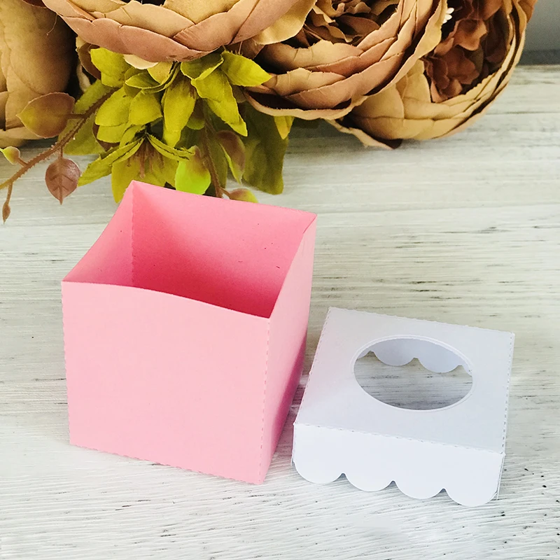 Сладкая коробка для влюбленных штампы для резки металла Новинка для скрапбукинга Подарочная коробка для конфет поздравительная открытка Свадебные украшения резак