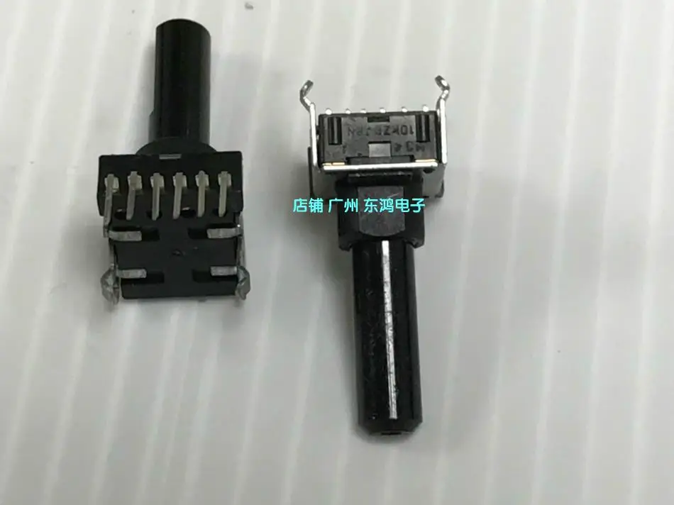 2 шт./лот RK12 Тип потенциометр 10KZDJPN dual band anti-6 футов длина рукава вала: 23 мм Полу оси |