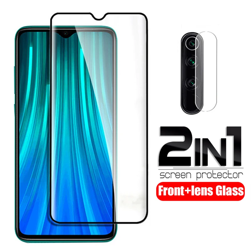 2 в 1 Защитное стекло для камеры xiaomi redmi note 8 pro на Xiomi 8A Note T A A8 T8 note8 Not 8pro пленка |