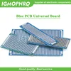 1 pièces Double Face Protoboard Platine De Prototypage Universelle PCB bleu 2*8cm 3*7cm 4*6cm 5*7cm 7*9cm 2.54mm ► Photo 1/5