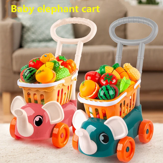 Carro Para Verduras Y Frutas - Juguetes De Cocina - AliExpress