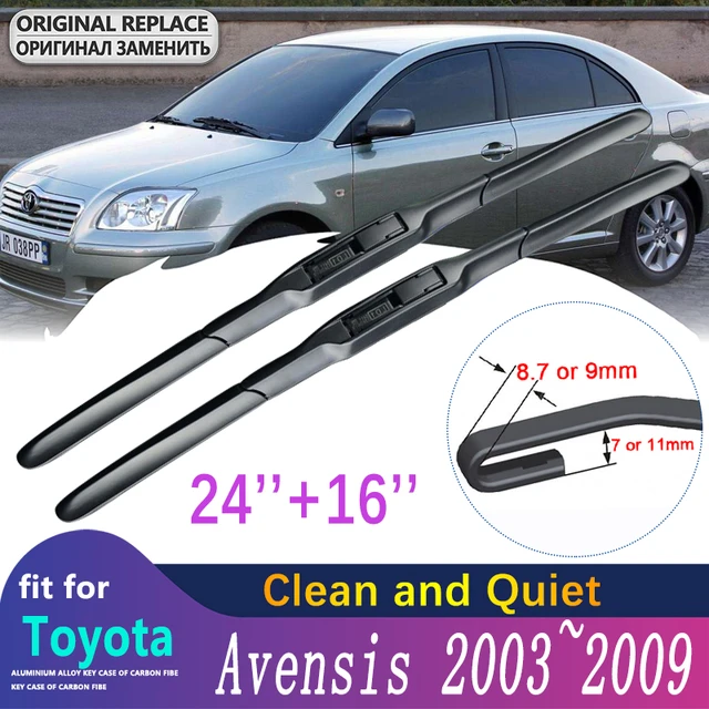 For Toyota Avensis T250 T25 2003 2004 2005 2006 2007 2008 2009 Accessories  Front Windscreen Wiper Blade Brushes Wipers for Car