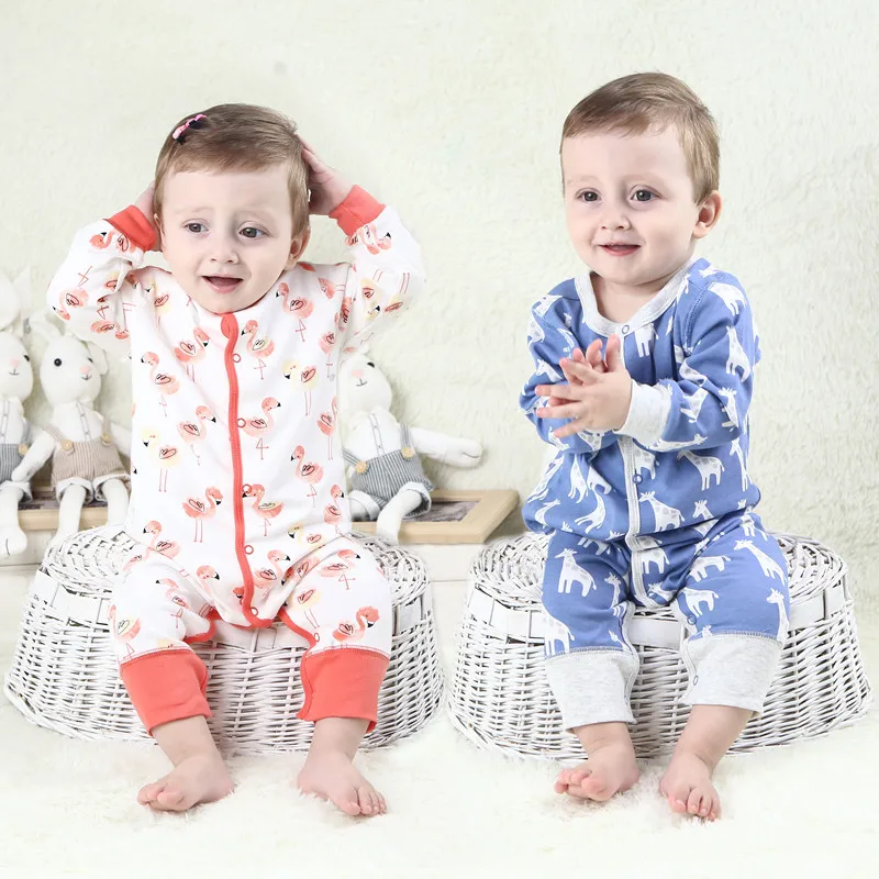 

Baby Onesie 2018 New Style Spring Baby Clothing Pure Cotton Long Sleeve Class a Romper Newborns Clothes